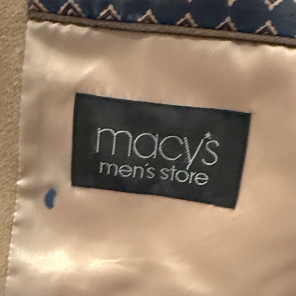 Lauren Ralph Lauren Men’s Tan Wool Silk Cashmere Blazer Sport Coat Size 42R - Picture 4 of 14